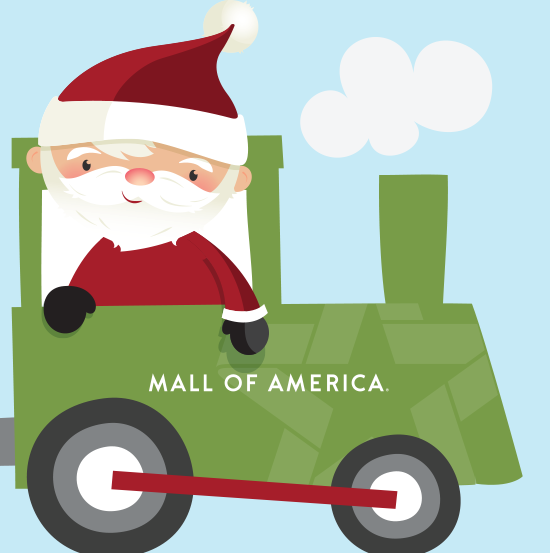 55425 Mall of America Santa Claus